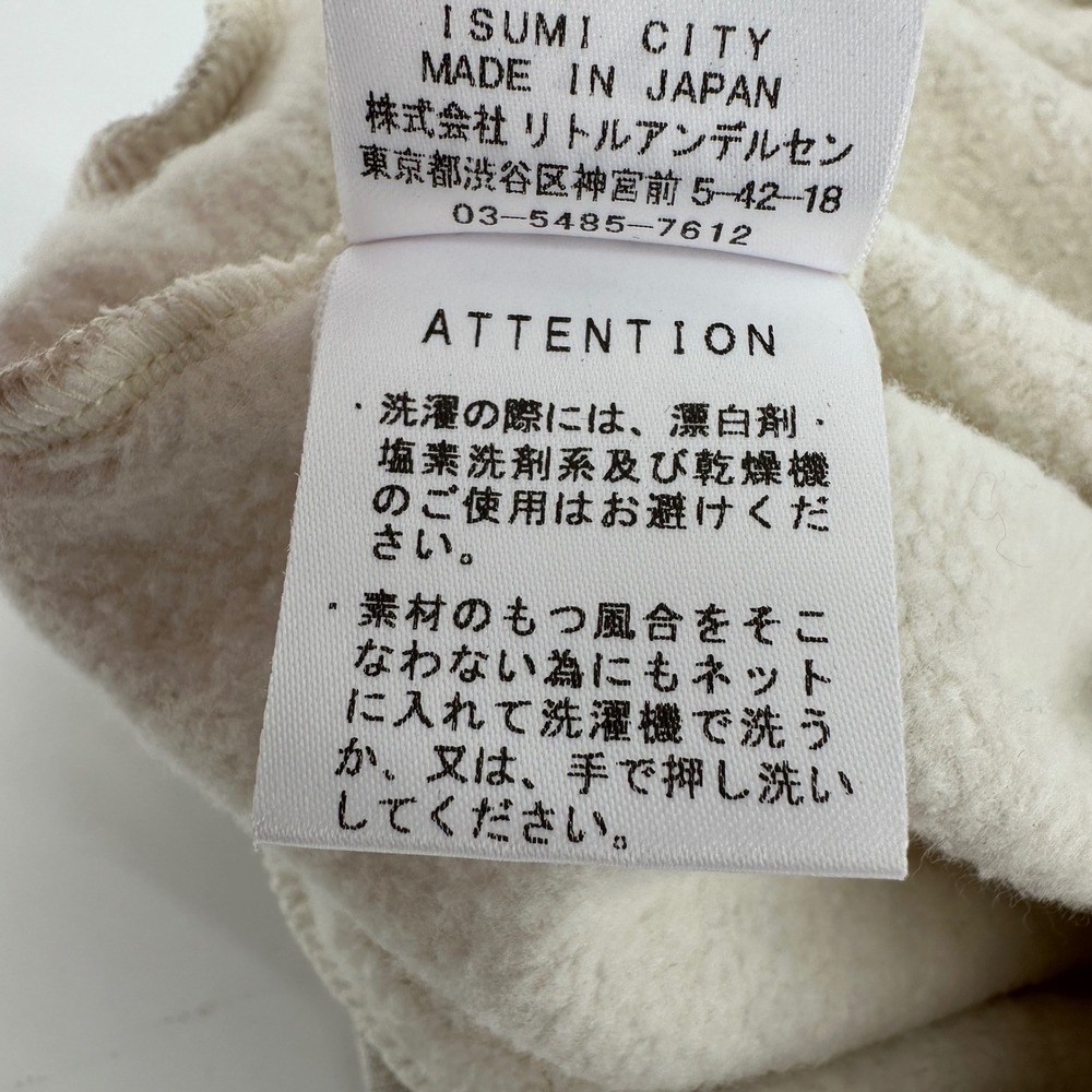 Hysteric Mini Crewneck Sweatshirt Size 140 US 10 Grey Oatmeal Mini-Chan Logo - Picture 10 of 12